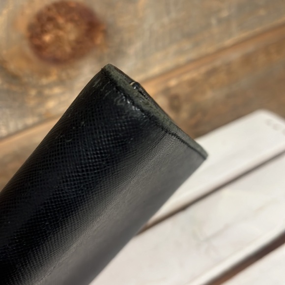 Original Prada Black Saffiano Leather Wallet with Milano logo - Picture 5 of 14